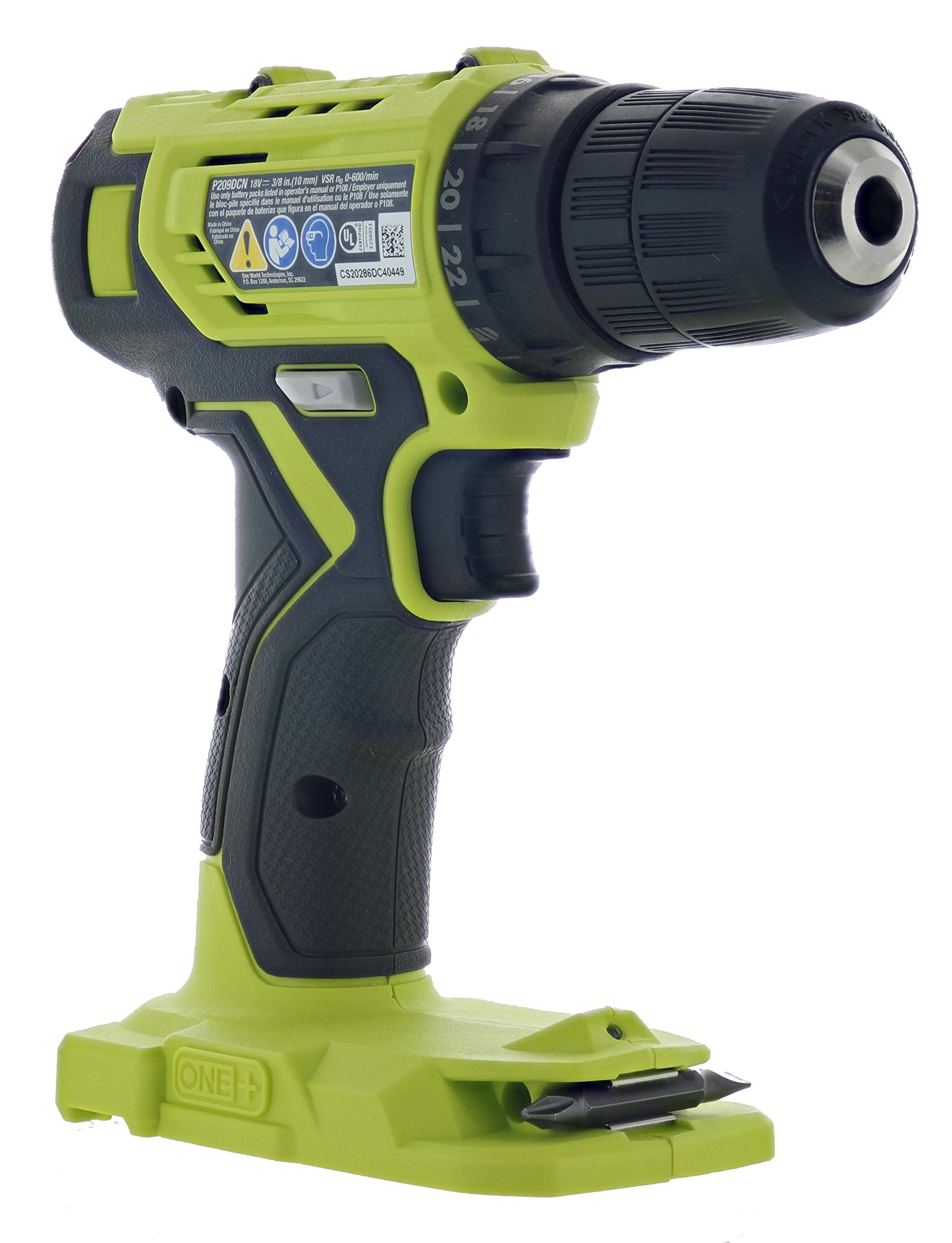 NEW Ryobi 18-Volt ONE+ Cordless 3/8 in. Drill/Driver Kit (PDD209K) with 1.5 ah lithium battery and charger