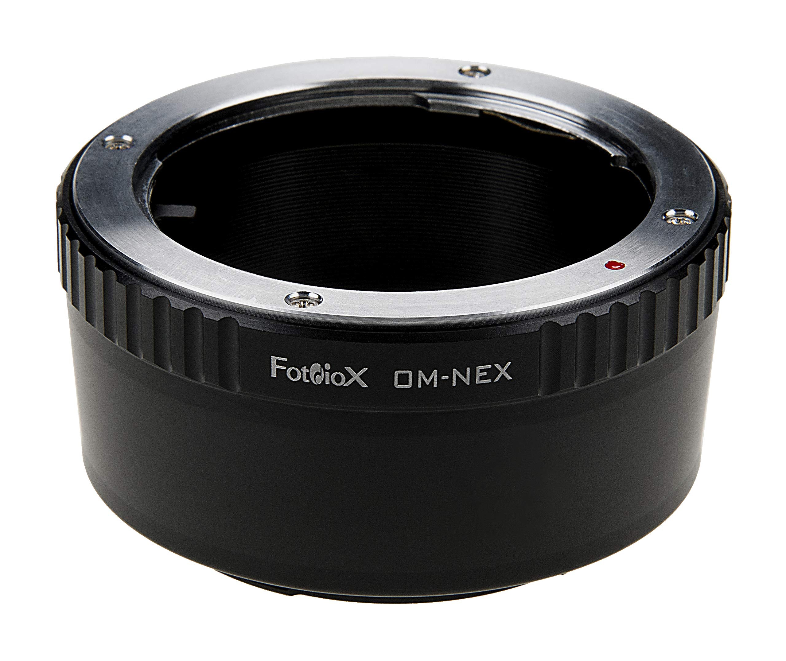 Fotodiox Lens Mount Adapter, Olympus OM Zuiko Lens to Sony Alpha Nex E-Mount Camera Adapter