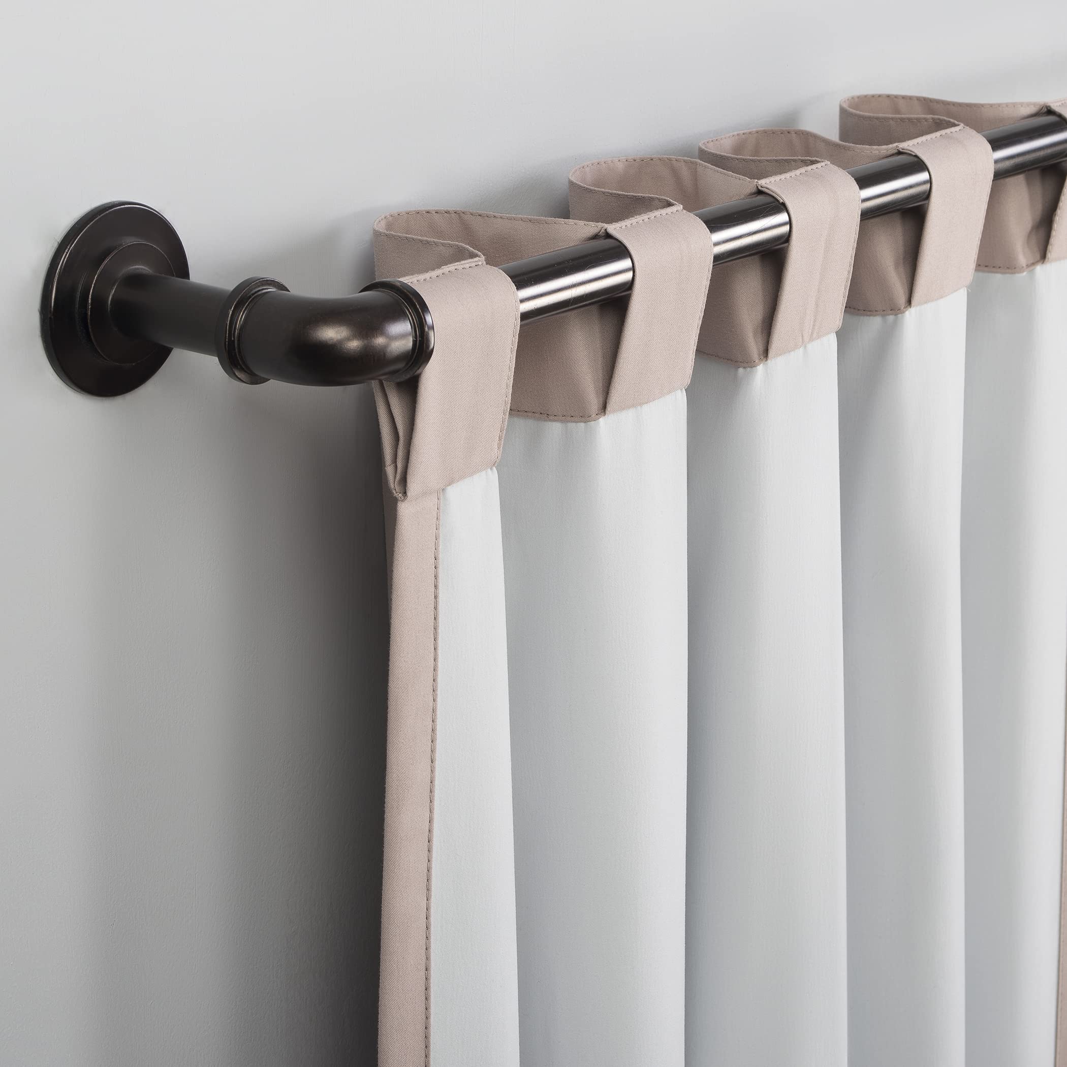 Sun Zero Cyrus Thermal Total Blackout Back Tab Curtain Panel