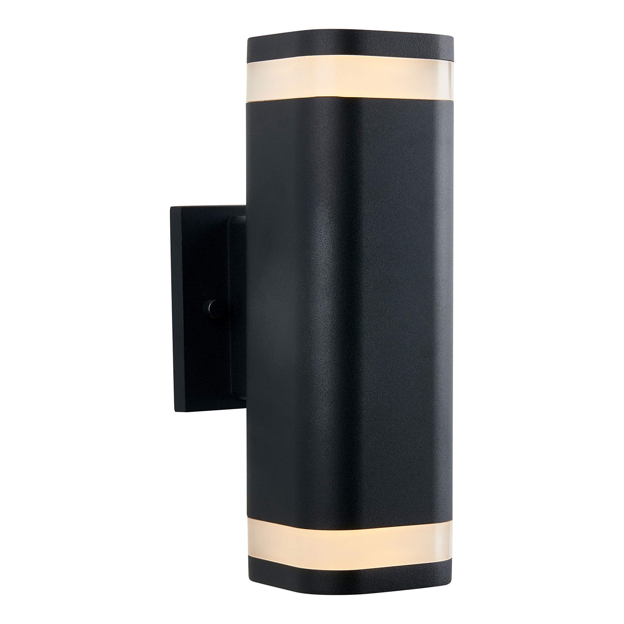 Artika OUT-STW-C STW-C Smart Led Outdoor Sconce, Dusk to Dawn Light, Black