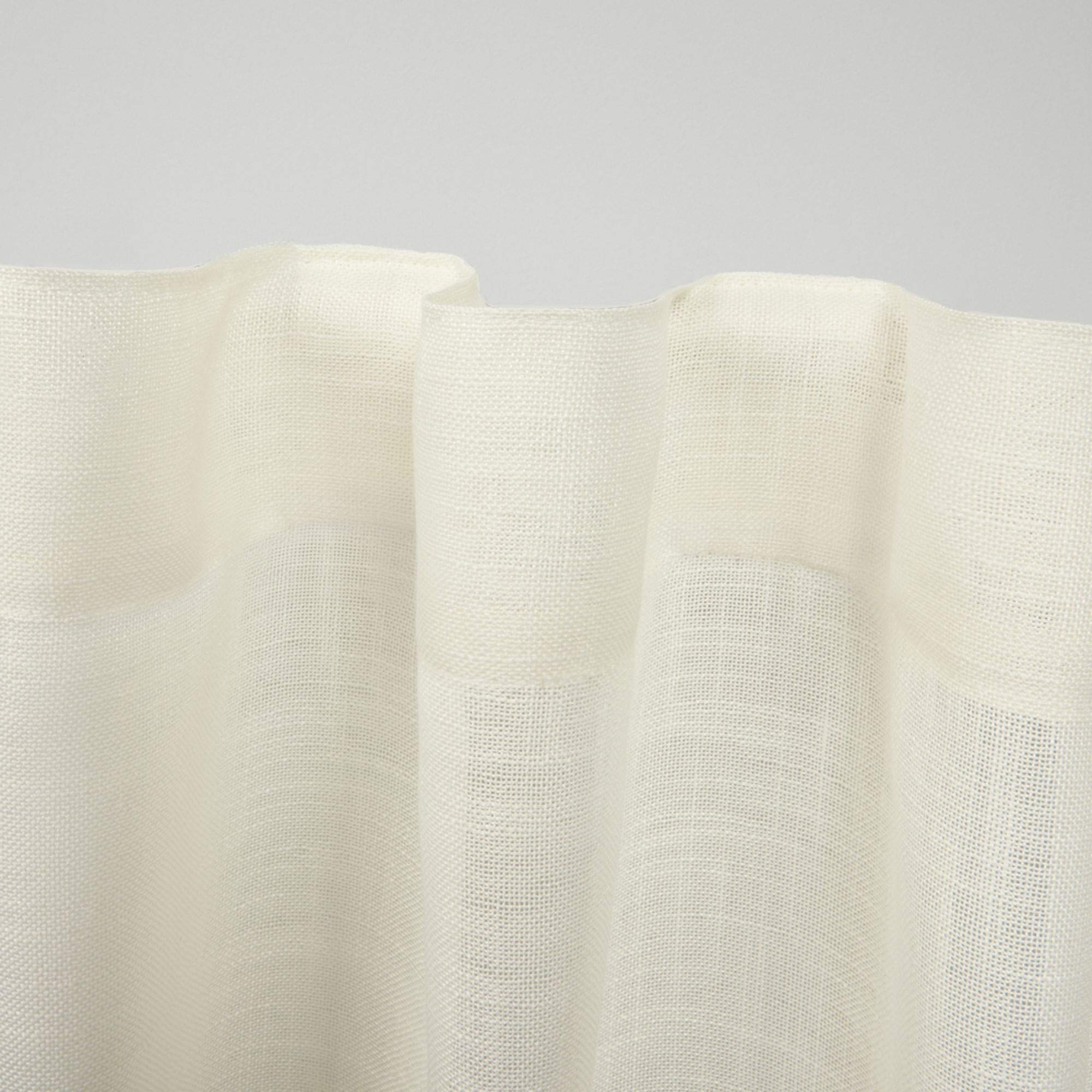 Exclusive Home Curtains EH8275-06-2-84H Bella Sheer Hidden Tab Top Curtain Panel Pair, 54x84, Ivory