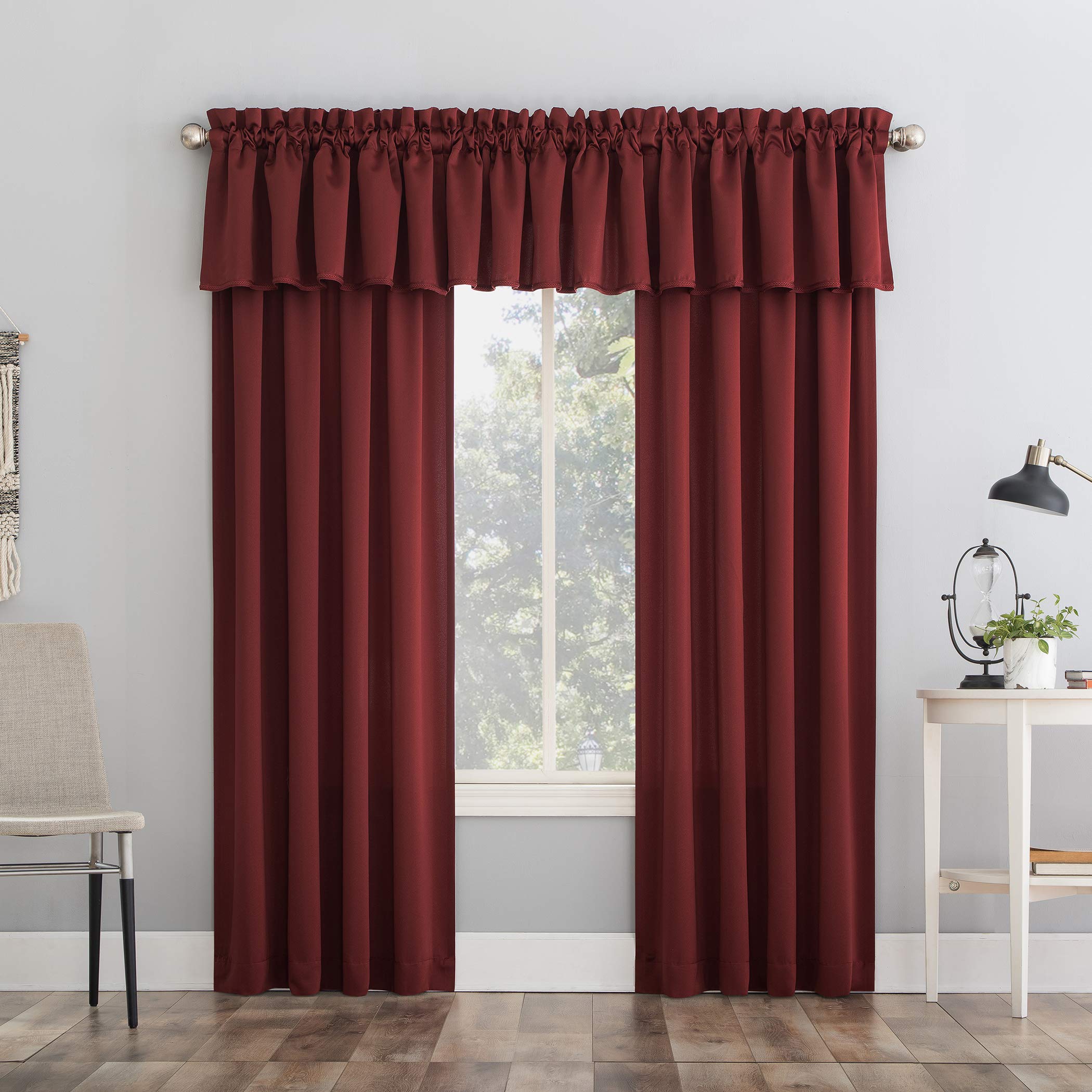 Sun Zero Barrow Energy Efficient Rod Pocket Curtain Single Panel