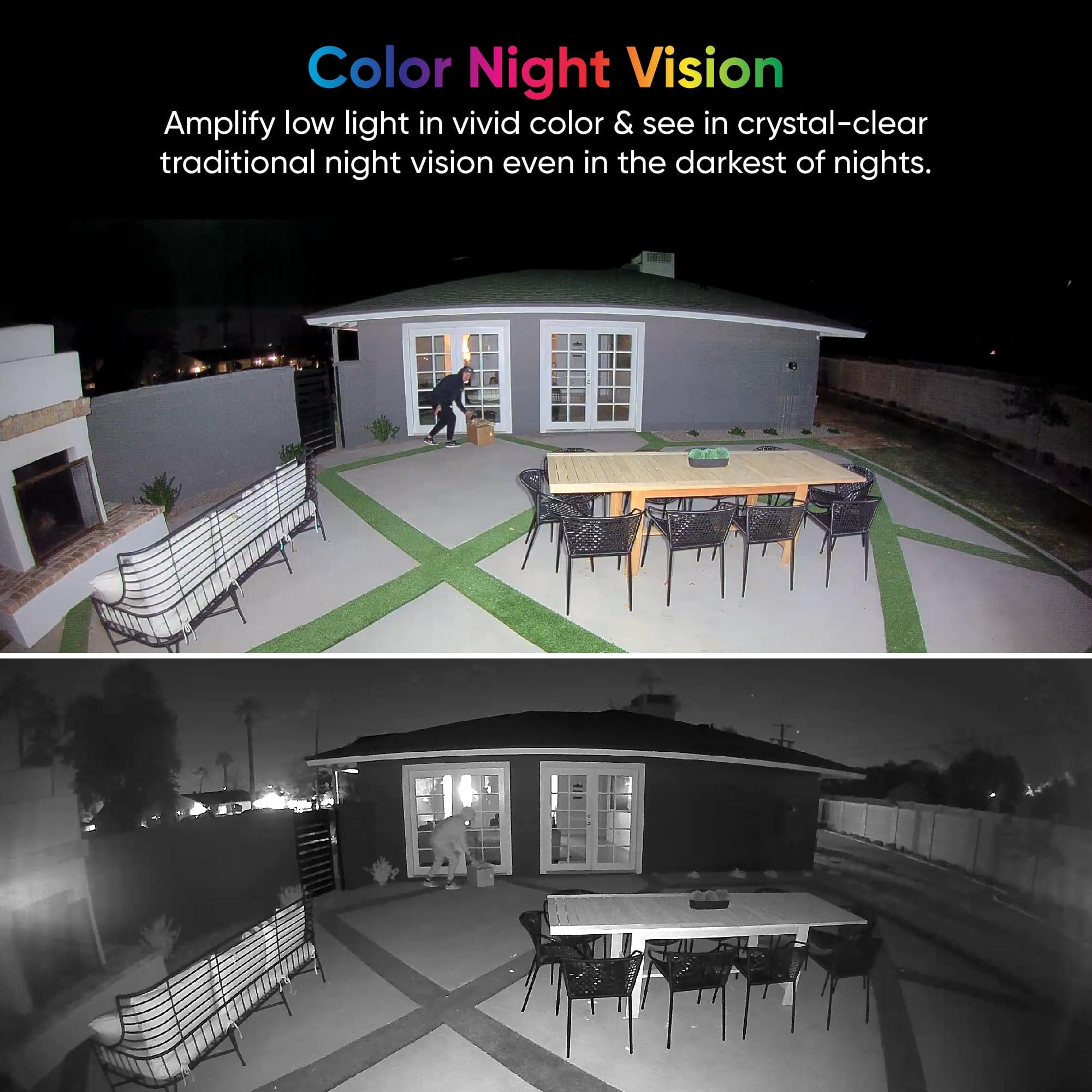 WYZE Floodlight Camera v2, 2800-Lumen LEDs, 2K HD Outdoor Security Camera, 160� Wide View, Motion Activated Light, 105dB Siren, Color Night Vision, Compatible with Alexa & Google Assistant, Wired