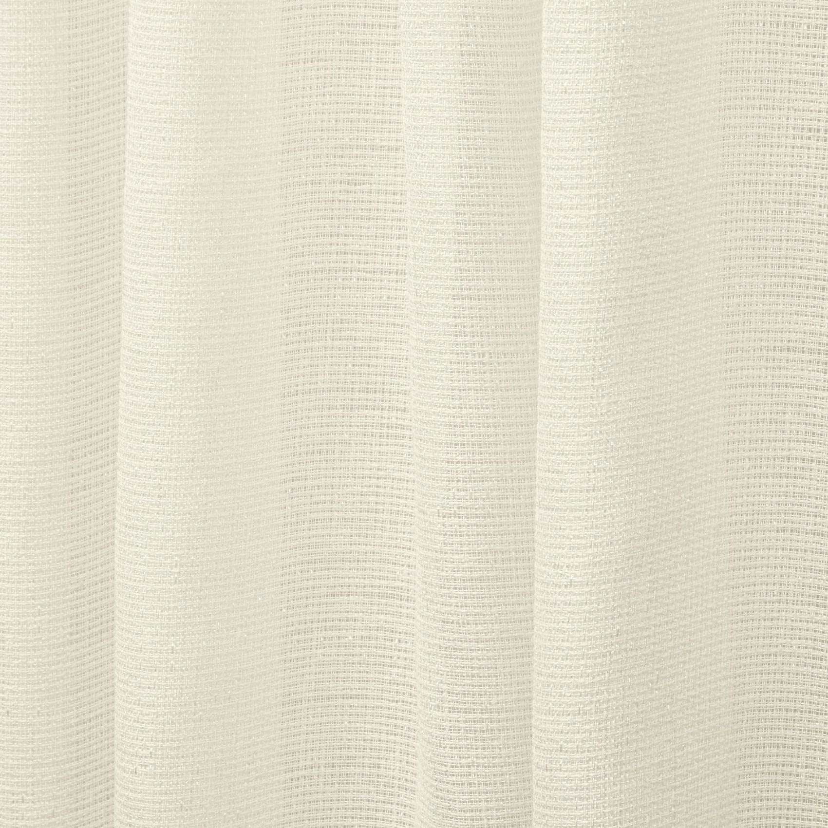 Exclusive Home Miami Semi-Sheer Textured Indoor/Outdoor Grommet Top Curtain Panel, 54"x96", Ivory, Set of 2