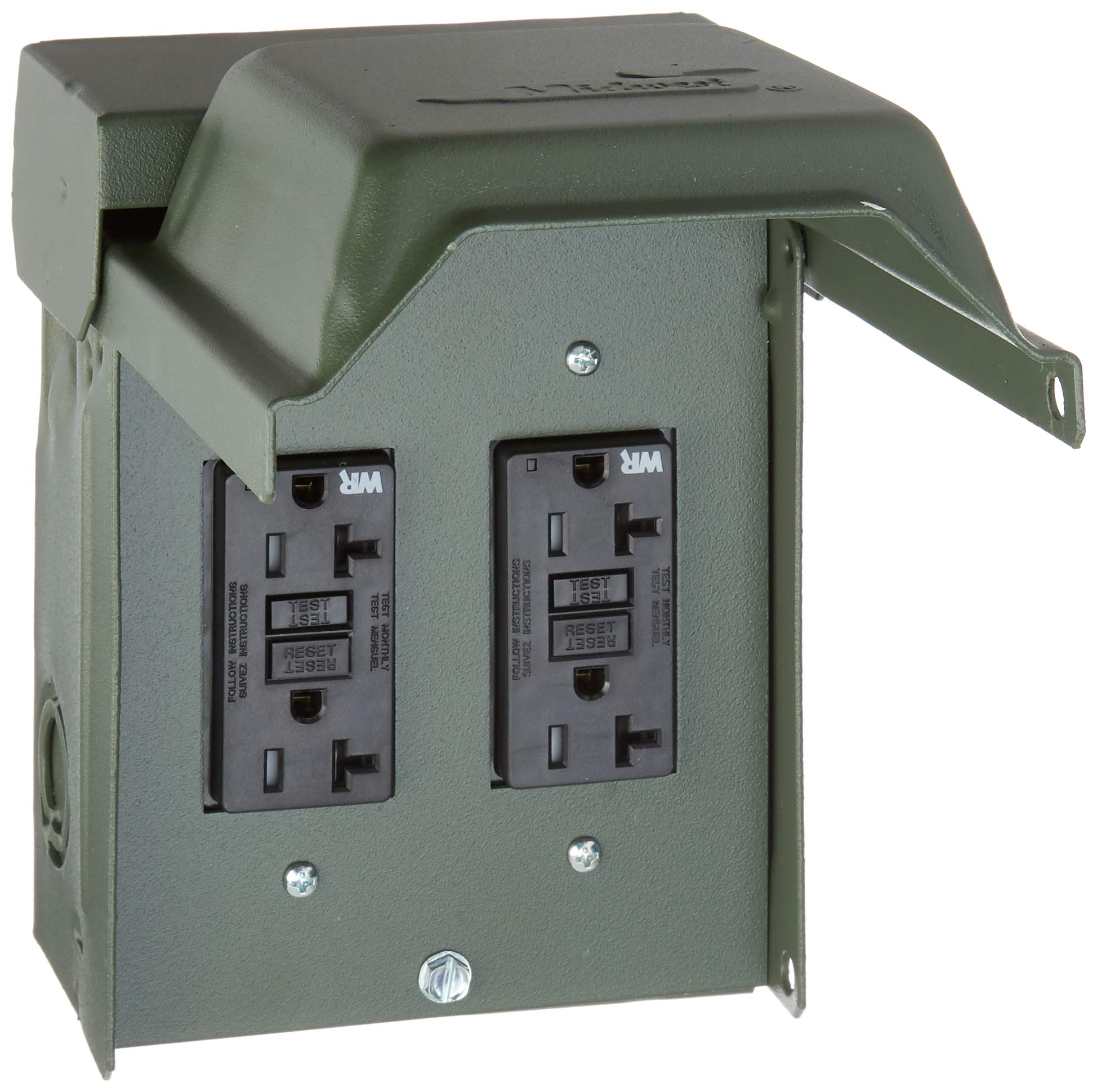 MIDWEST U012010GRP 2GFI Backyard Power Outlet