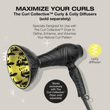 Conair The Curl Collective Coily Hair Diffuser, Works Exclusively with The Curl Collective Hair Dryer (sold separately)