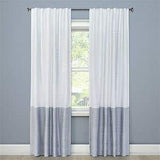 Project 62 99.9% Blackout Curtain Panel 50  x 95  Gray Color Block