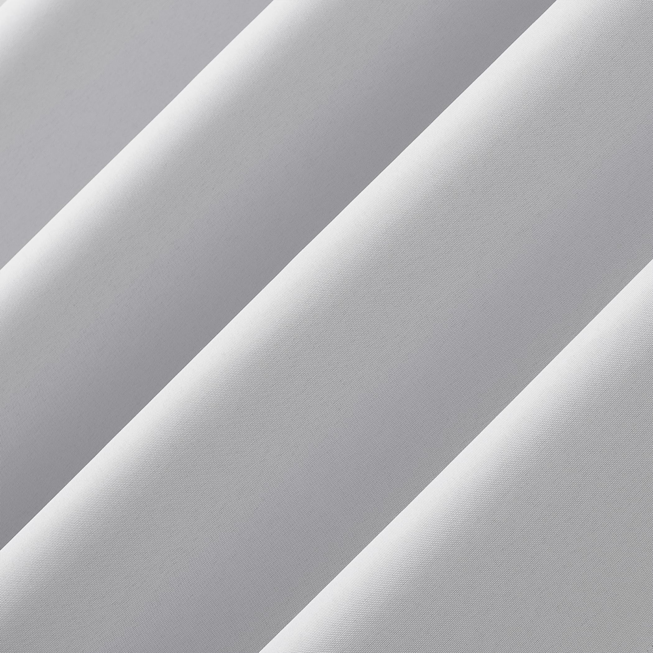Sun Zero Tyrell Tonal Texture Draft Shield Fleece Insulated Total Blackout Grommet Curtain Panel, 50" x 63", Dove White