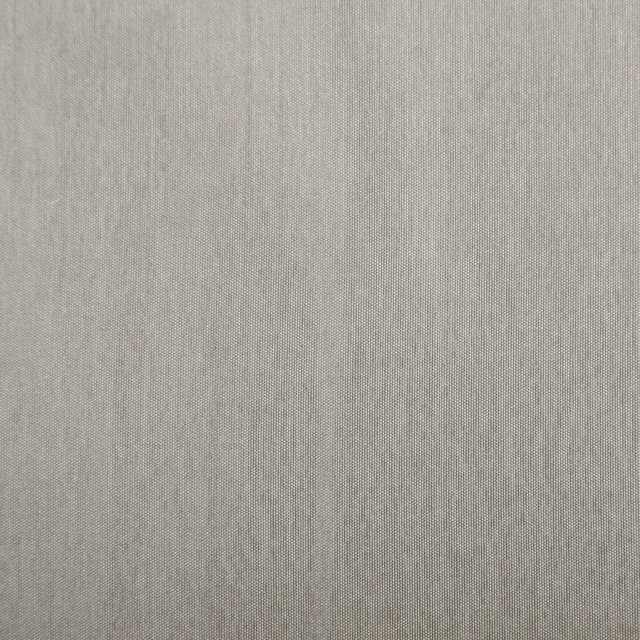 Sun Zero Greyson Faux Dupioni Silk Thermal Extreme Total Blackout Back Tab Curtain Panel, 50" x 63", Stone Beige