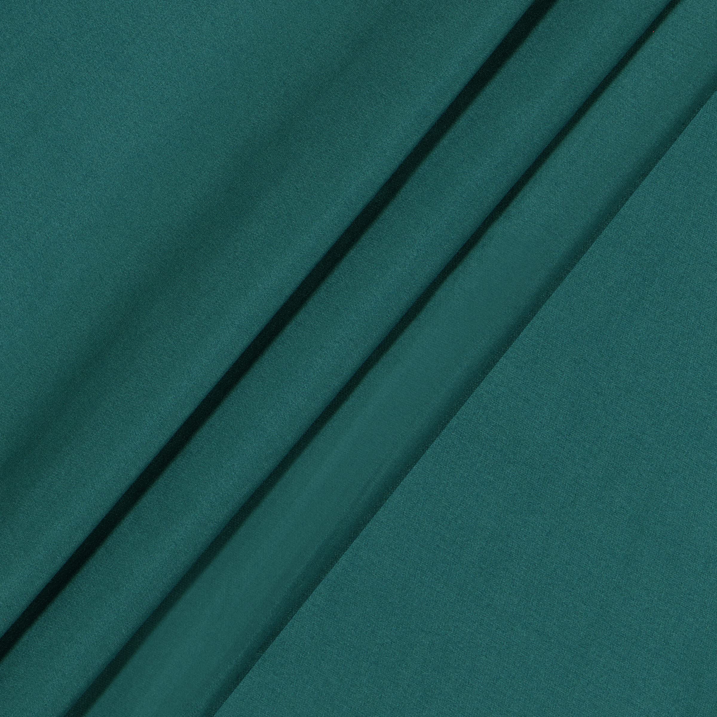 ECLIPSE Microfiber Total Privacy Blackout Thermal Grommet Window Curtain for Bedroom (1 Panel), 42" x 63", Peacock