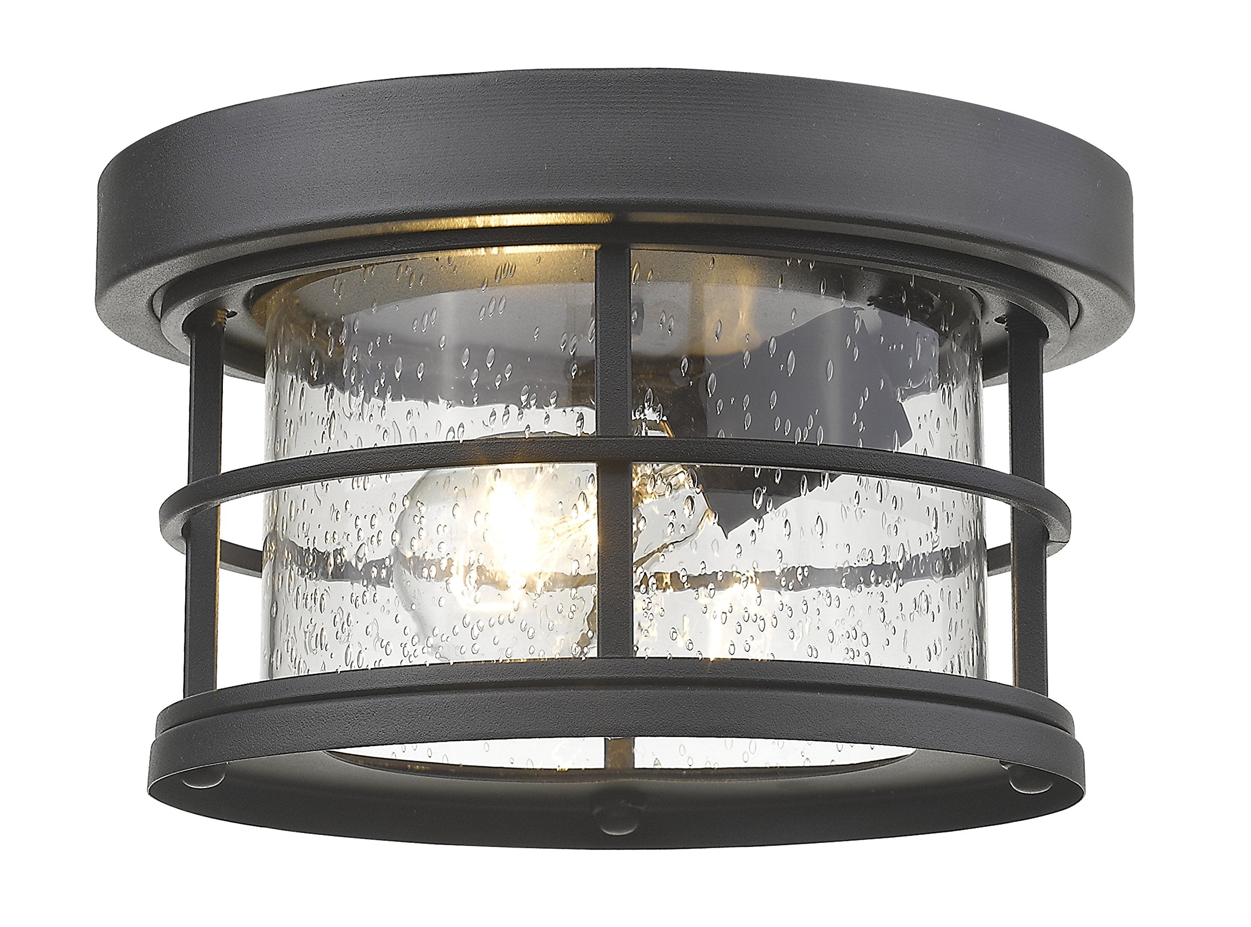 Z-Lite 555F-BK 1 Light Outdoor, Black