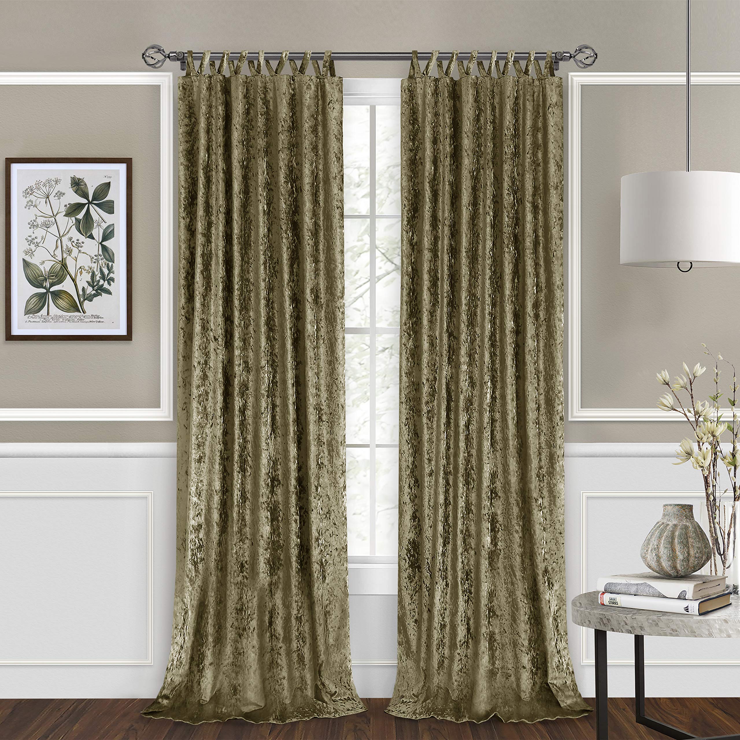 Achim Home Furnishings Harper Panel 50x63 - Moss