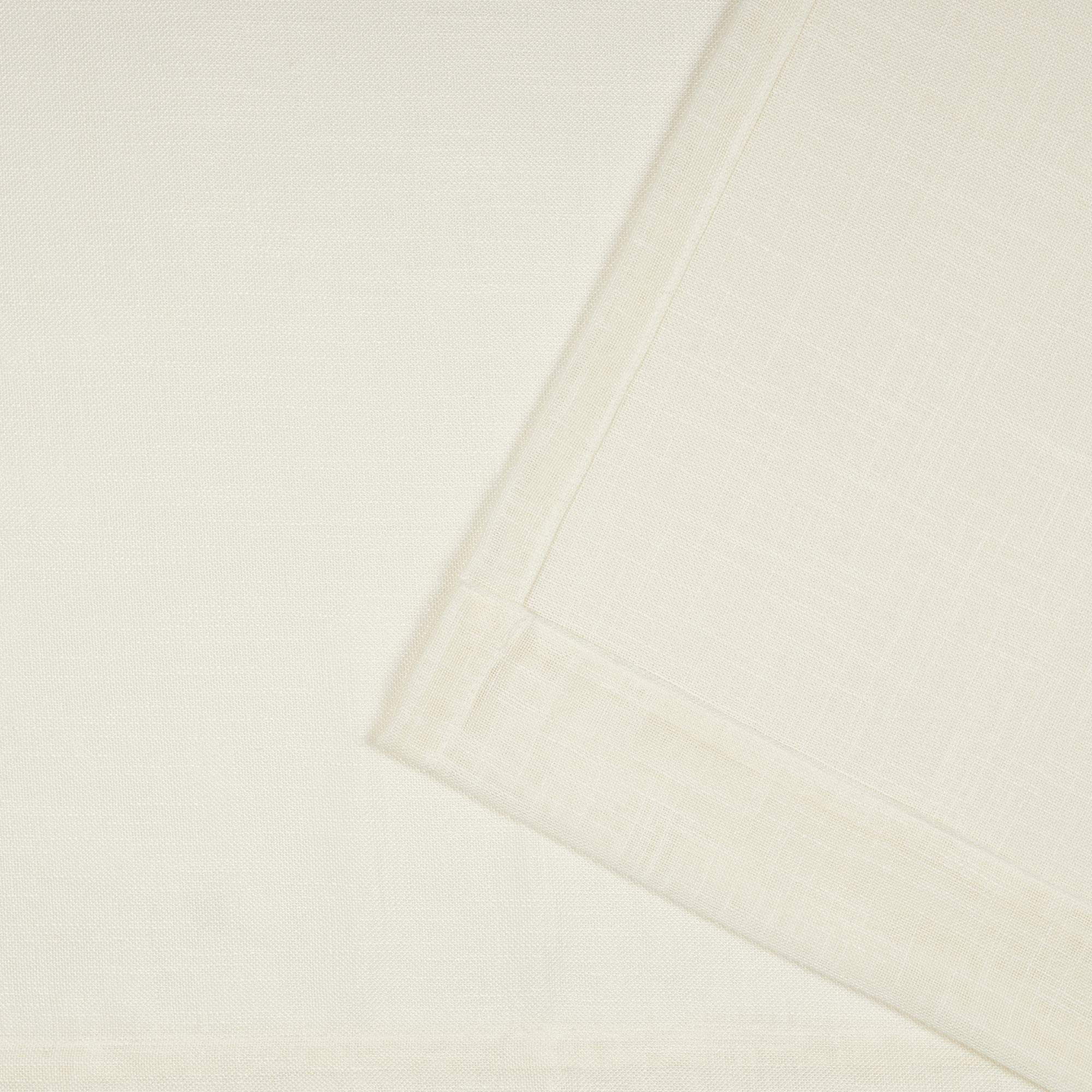 Exclusive Home Curtains EH8275-06-2-84H Bella Sheer Hidden Tab Top Curtain Panel Pair, 54x84, Ivory