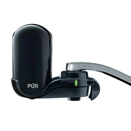 PUR PLUS Faucet Mount Filtration System  Black