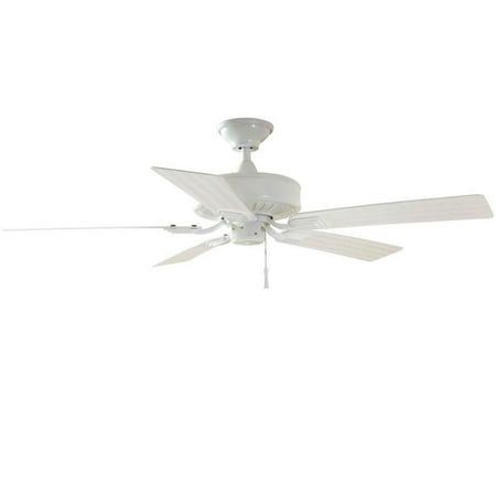 Hampton Bay Barrow Island 52 in. Indoor/Outdoor White Ceiling Fan