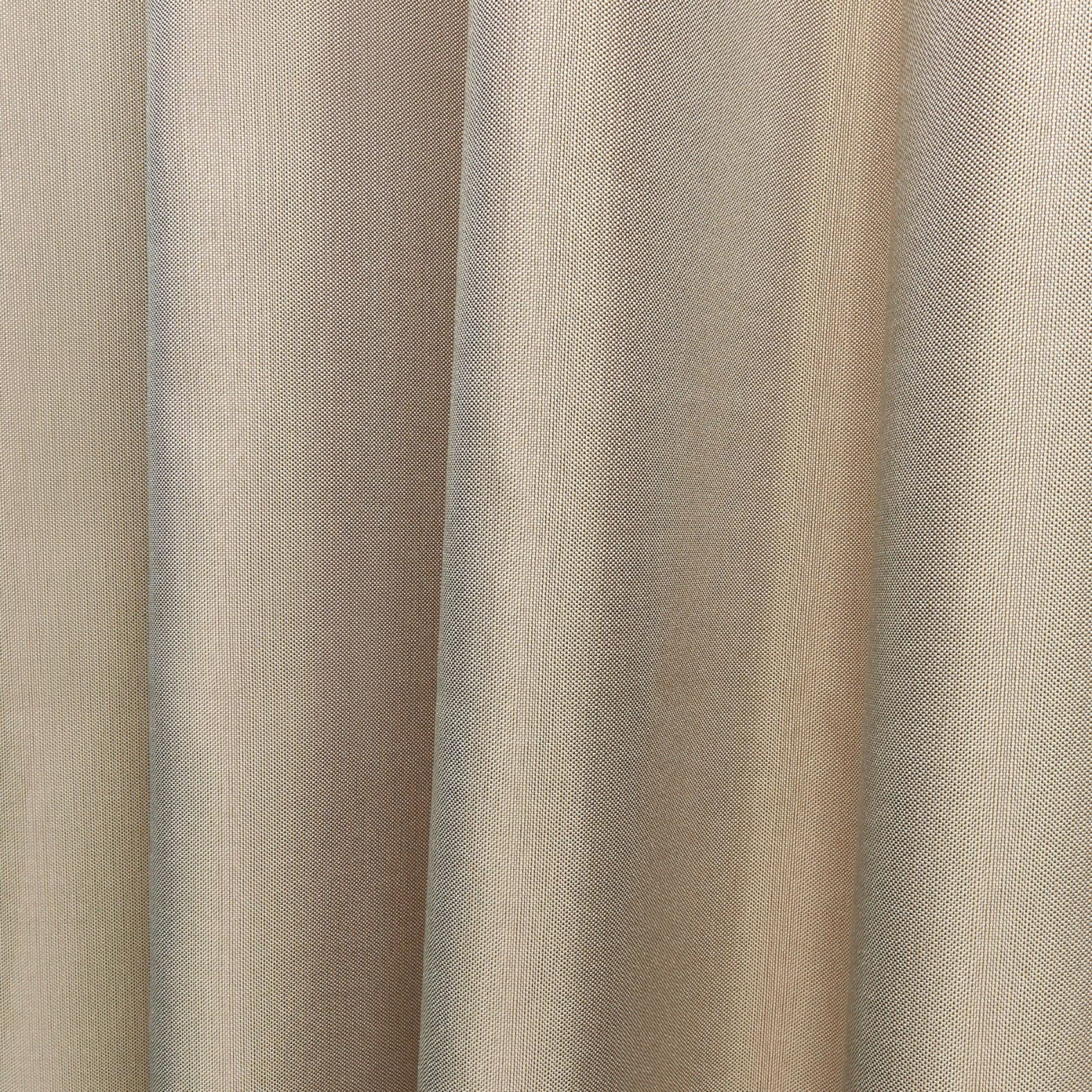 Exclusive Home Biscayne Indoor/Outdoor Two Tone Textured Grommet Top Curtain Panel, 54"x96", Sand, Set of 2