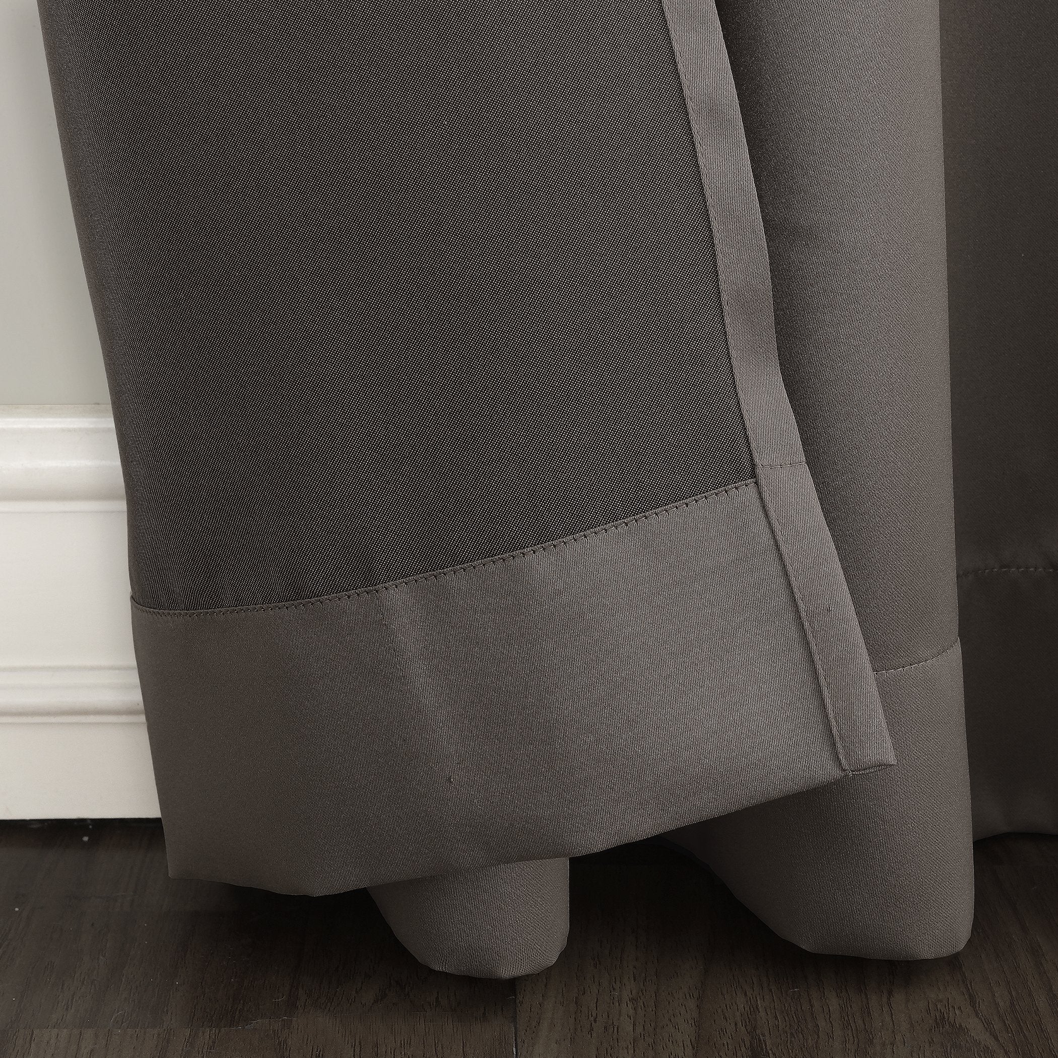 Sun Zero Barrow Energy Efficient Grommet Curtain Single Panel