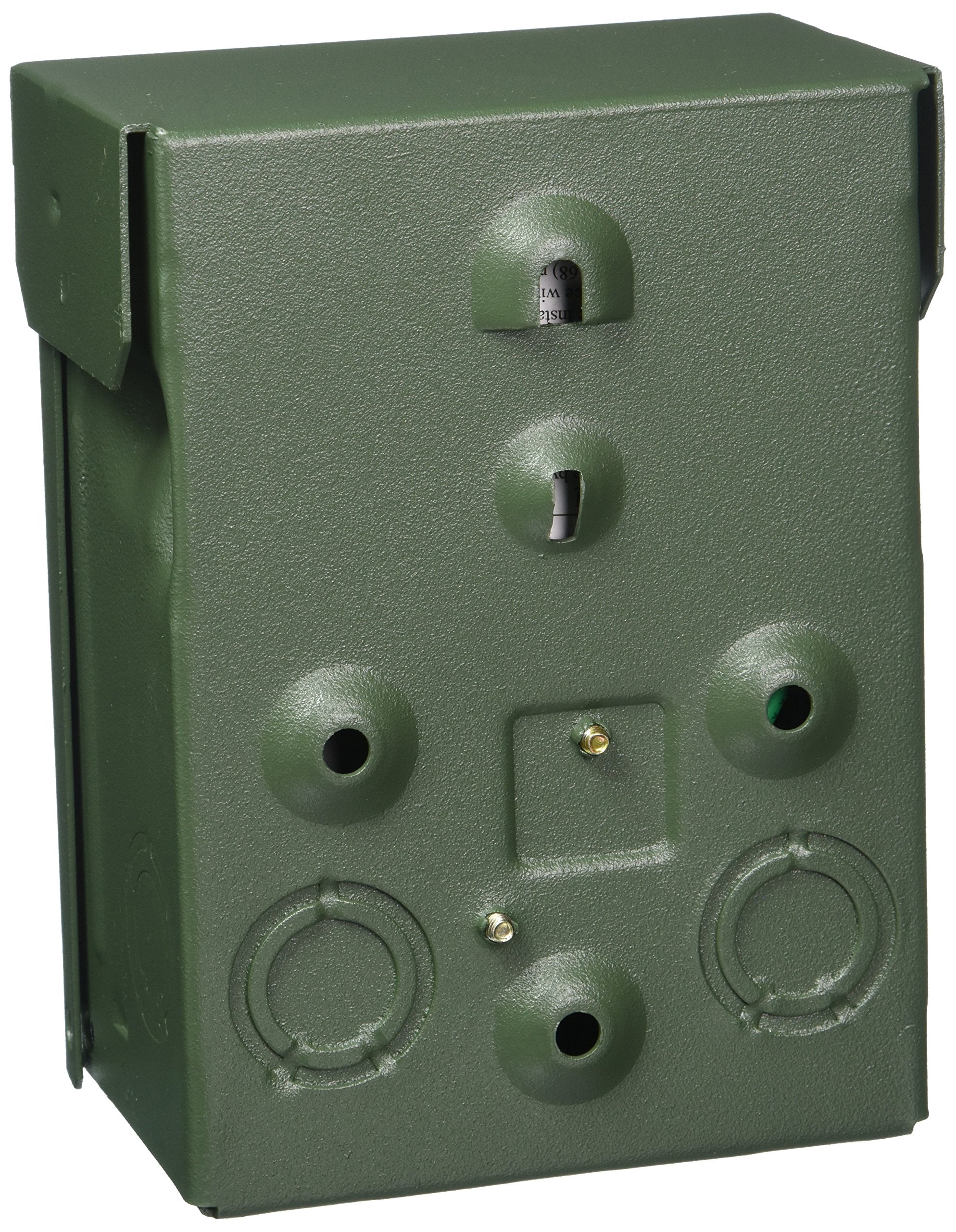 MIDWEST 20 Amp Backyard Outlet with Switch and GFI Receptacle