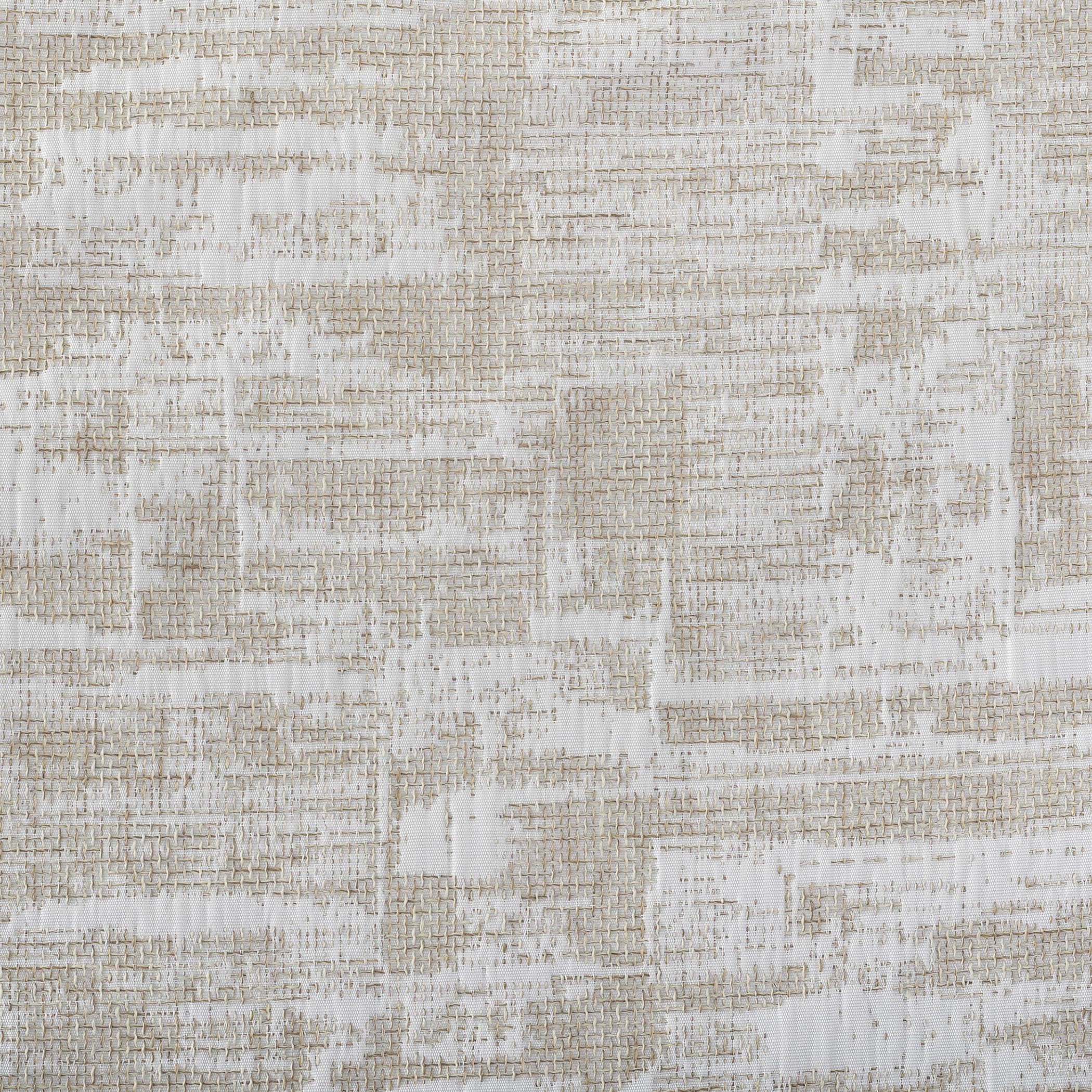 Sun Zero Parrish Distressed Grid Thermal Extreme Total Blackout Grommet Curtain Panel, 40" x 84", Stone