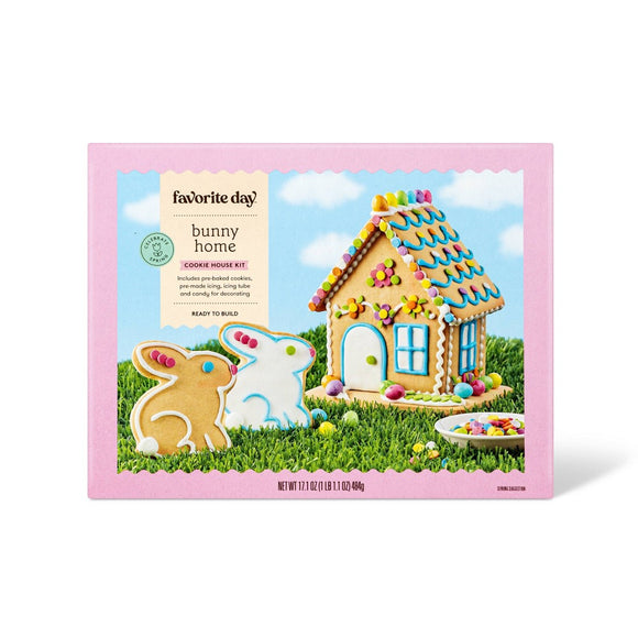 Easter Bunny House Cookie Kit - 17.7oz - Favorite Day