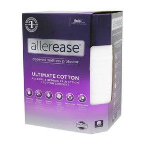 AllerEase Ultimate Mattress Protector - White (Full)
