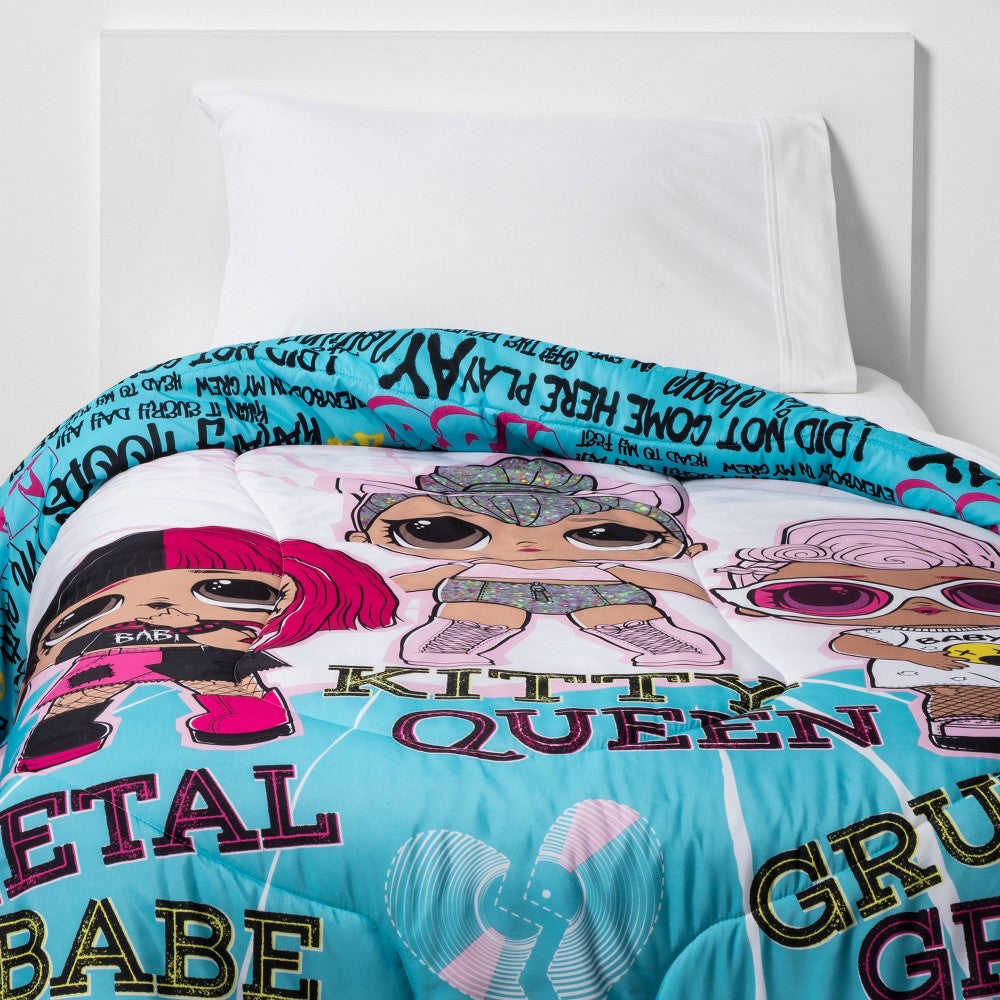 Twin L.O.L. Surprise! Remix Concert Reversible Comforter