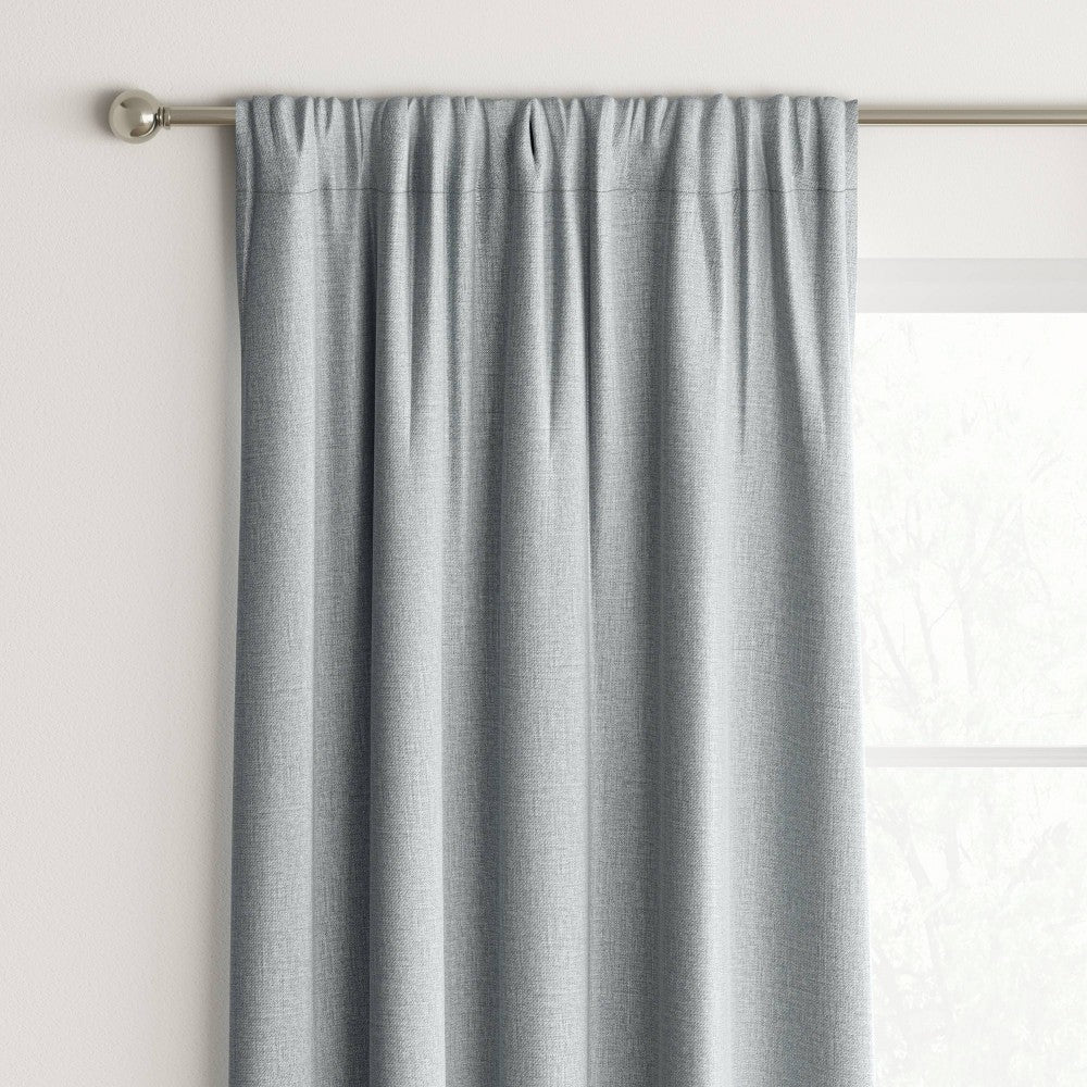 Room Essentials Lightblocking Curtain Panel - Gray