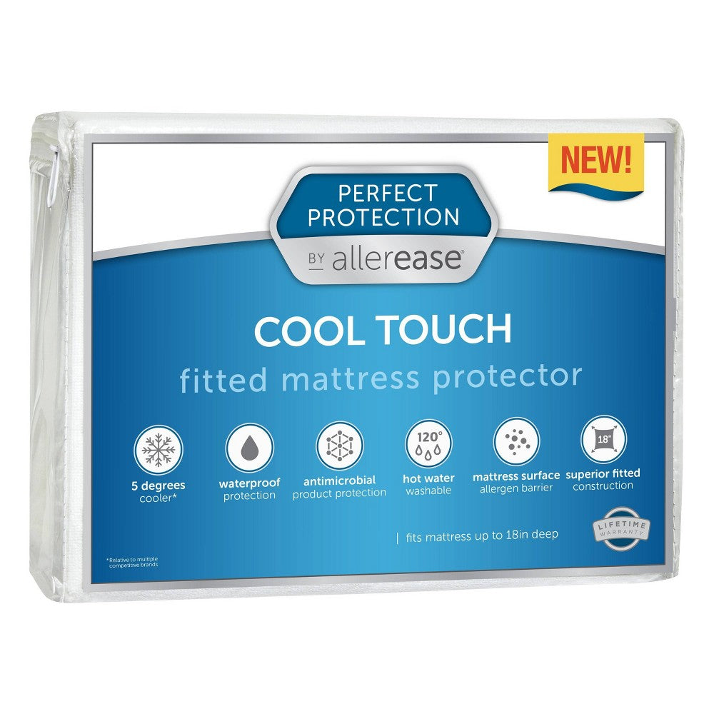 Twin Perfect Protection Cool Touch Mattress Protector - Allerease