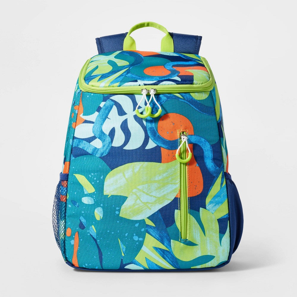 7.5qt Backpack Cooler Jungle - Sun Squad™