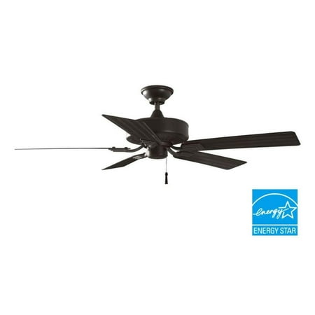 Hampton Bay Barrow Island 52 in. Natural Iron Ceiling Fan YG529-NI 1001681734