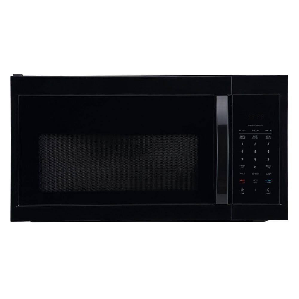 1.7 cu. ft. 1000-Watt Over the Range Microwave in Black