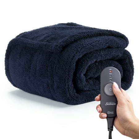 Sunbeam Poseidon Lofttec Foot Pocket Heated Throw