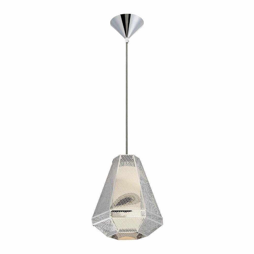 Home Decorators Collection 1-Light Chrome Pendant