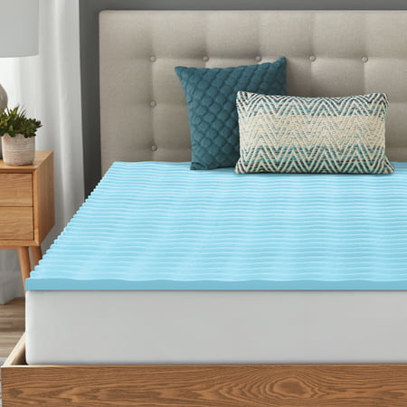 Mainstays 1.5  Memory Foam Mattress Topper  Full