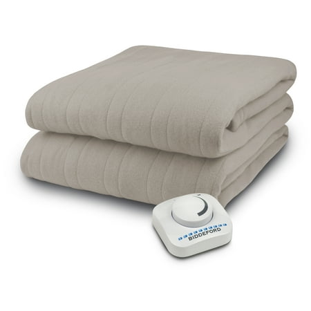 Heated Electric Blanket  Biddeford  Bedding  Full  Linen