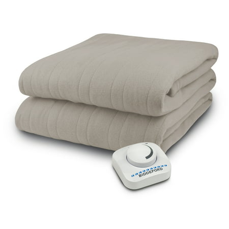 Heated Electric Blanket  Biddeford  Bedding  Twin  Linen