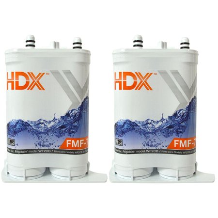 HDX FMF-7 Premium Refrigerator Water Filter Replacement Fits Frigidaire Pure Source 2 (2-Pack)