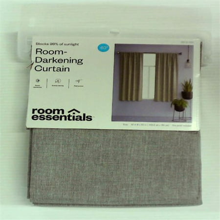 Room Essentials Lightblocking Curtain Panel - Gray