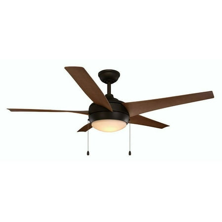 Home Decorators Collection Windward IV 52 in. LED Outdoor Oil-Rubbed Bronze Ceiling Fan