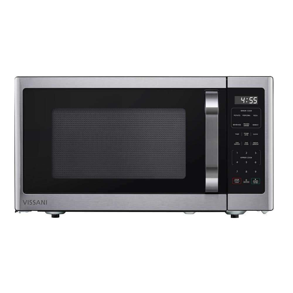 1.6 cu. ft. Countertop with Sensor Cook Microwave in Stainless Steel