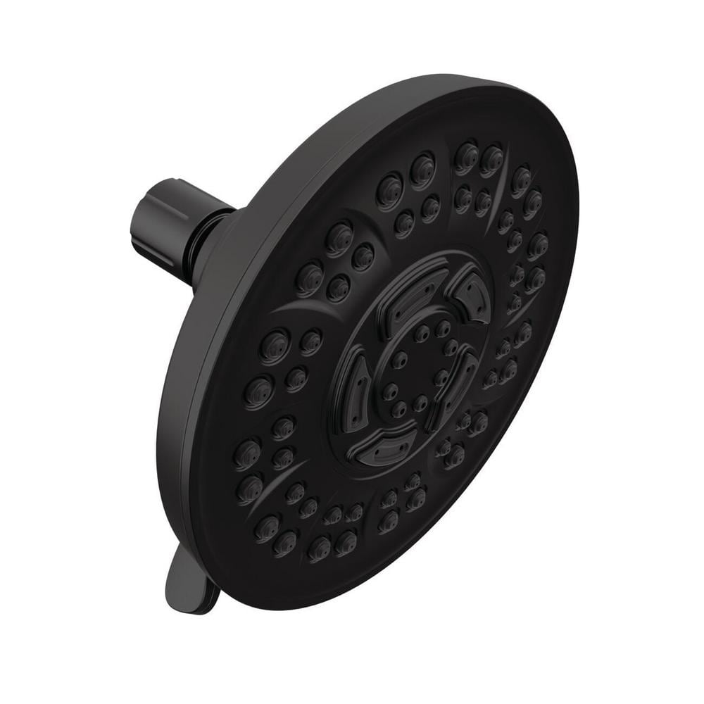 Delta 75899BL 8-Setting Shower Head  Fixed Mount  Matte Black - Quantity 1