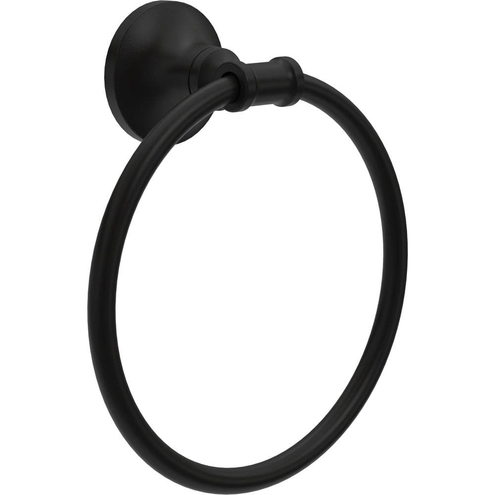 Delta Chamberlain Towel Ring in Matte Black