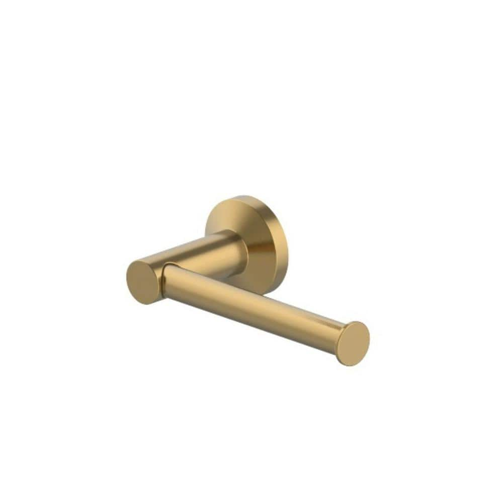 Glacier Bay Dorind Single Post Toilet Paper Holder in Matte Gold