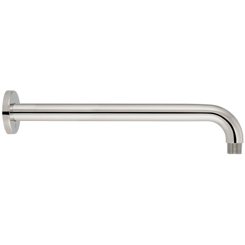 Mirabelle MIRRSA120 12" Curved Shower Arm And Wall Flange