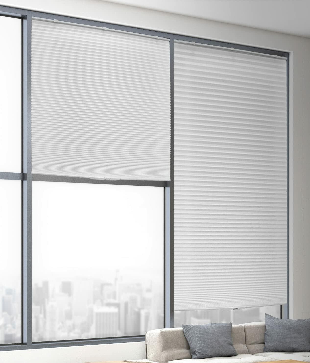 Lumi Cordless Honeycomb POP Shade Room Darkening (36"x64", White)