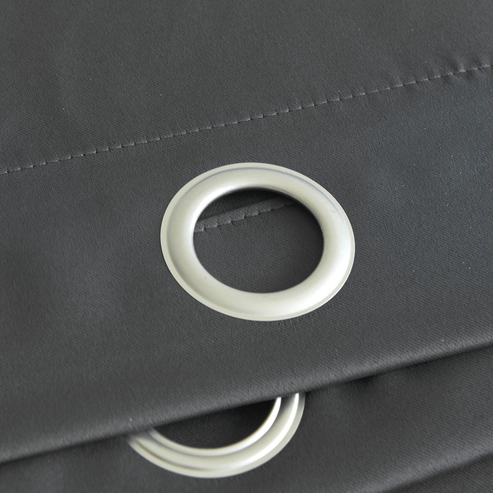 Dainty Home Grommet Blackout Curtains - Hamden 54" W x 84" L, Room Darkening, Machine Washable Window Curtain Panels for Bedroom & Living Room - Ideal Blackout Curtain Solution