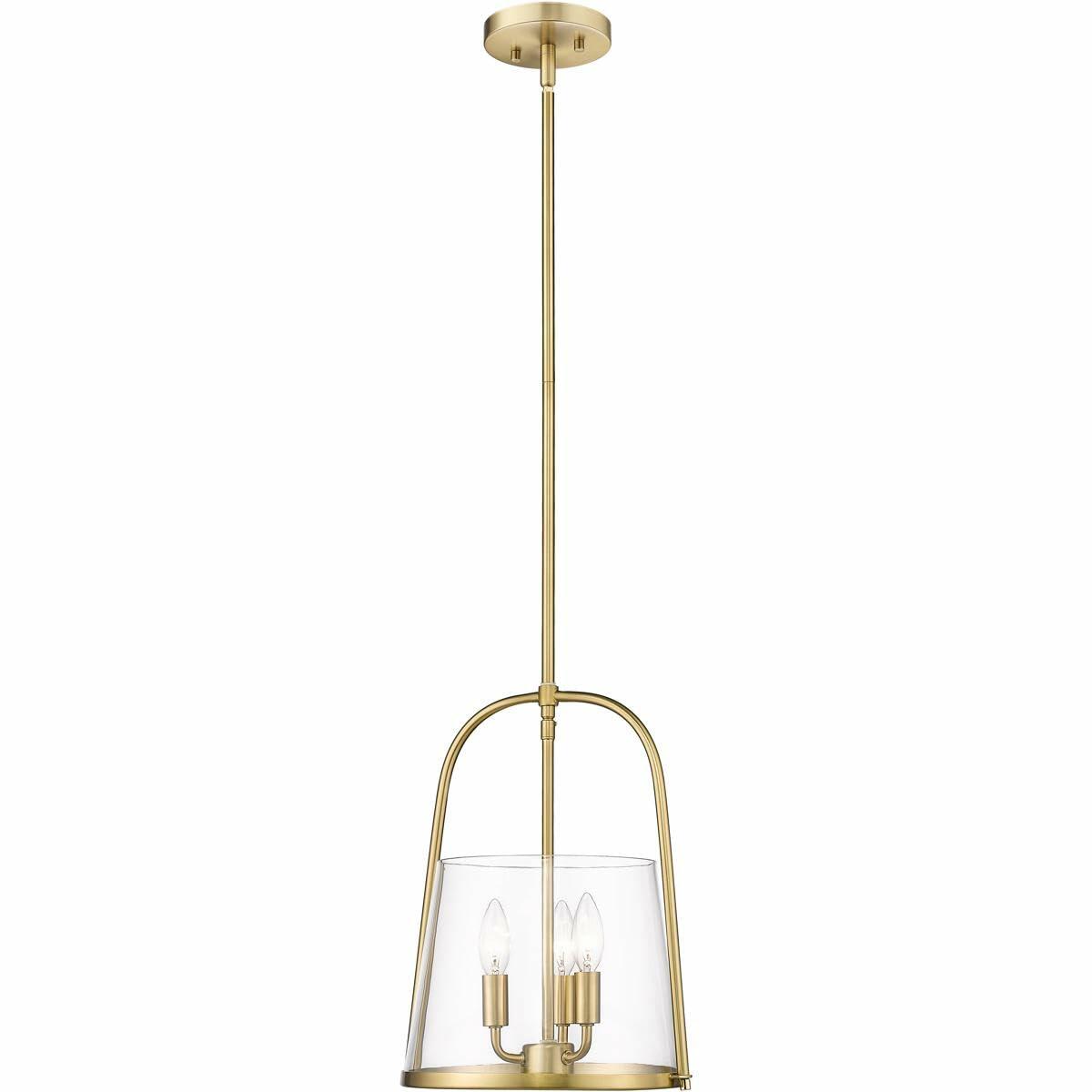 Z-Lite 3041P12-MGLD Archis Pendant, 3-Light 180 Total Watts, Modern Gold