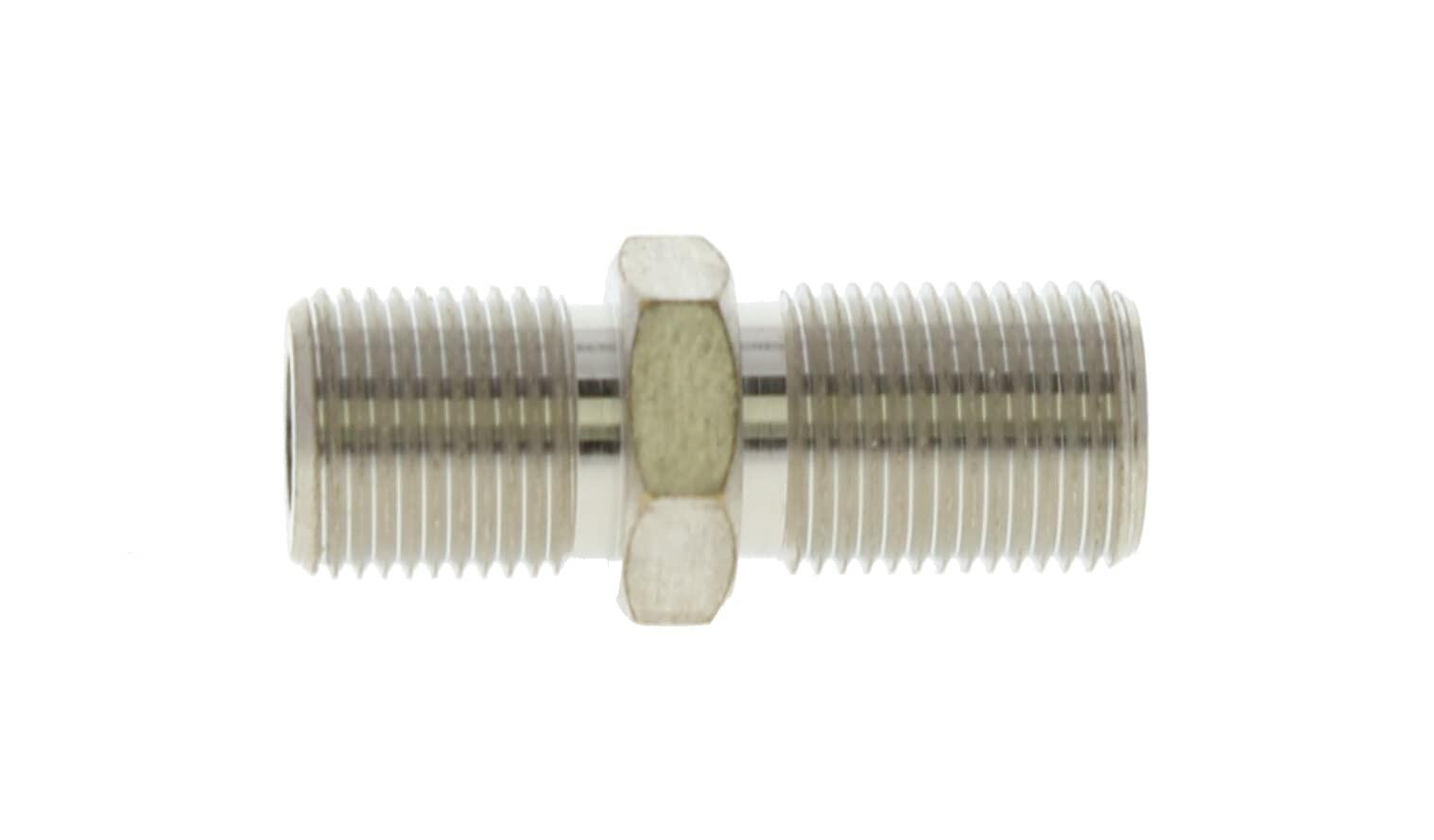IDEAL Industries, Inc. 85-340 Coax Adapter Female to Female, F-Splice Coax Cable Adapter for High-Definition Applications, 10 Adapters