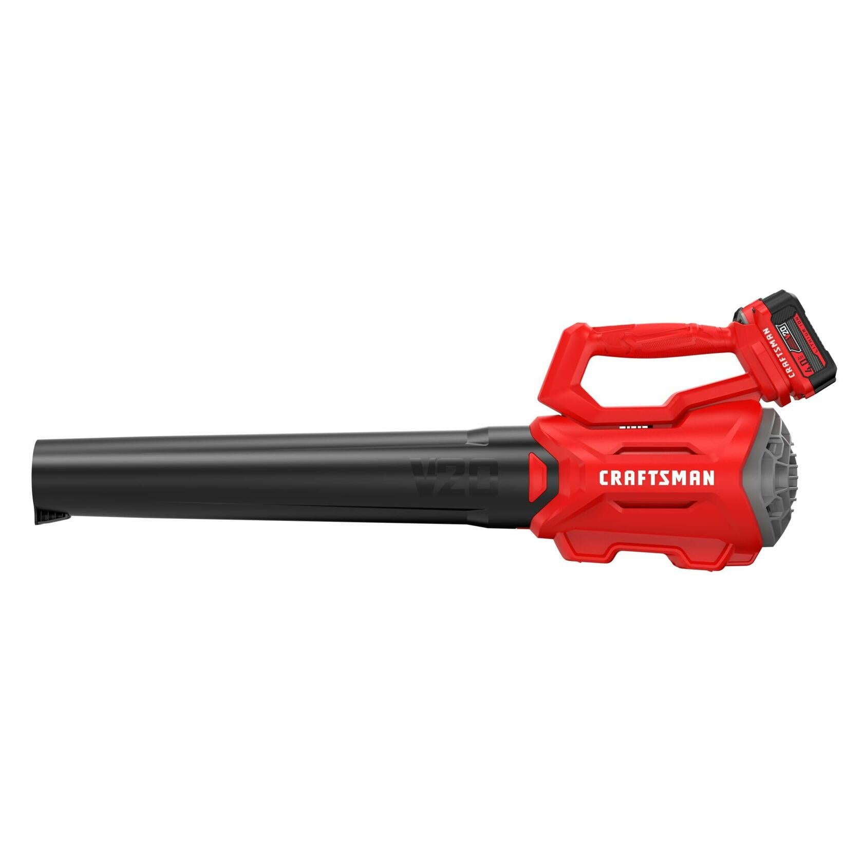 CRAFTSMAN V20 Cordless Axial Leaf Blower Kit with 4.0 Ah Battery and Charger (CMCBL700M1)