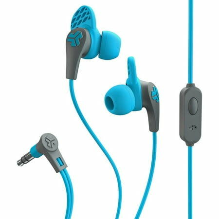 JLab - JBuds Pro Signature Wired Earbud Headphones - Gray/Blue